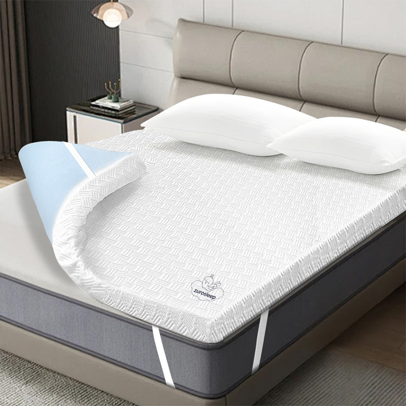 3 Inch Memory Foam Mattress Topper Double For Back Pain