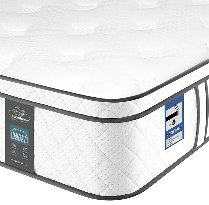 10 Inch Hybrid Mattress in a Box – Gel Foam & Pocket Springs
