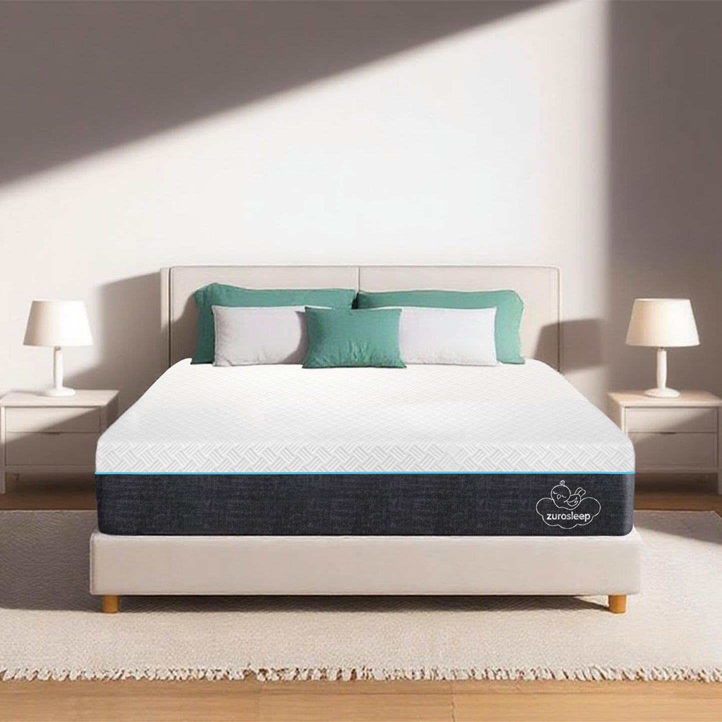 8″ Memory Foam Orthopedic Mattress in a Box – Pressure Relief & Support