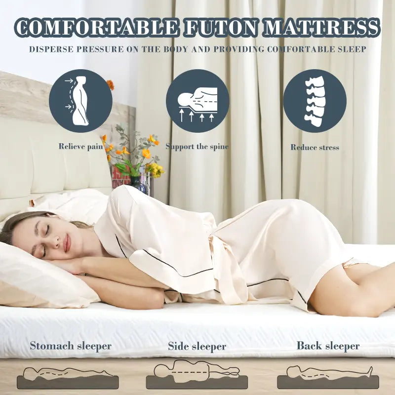3 Inch Memory Foam Mattress Topper Double For Back Pain