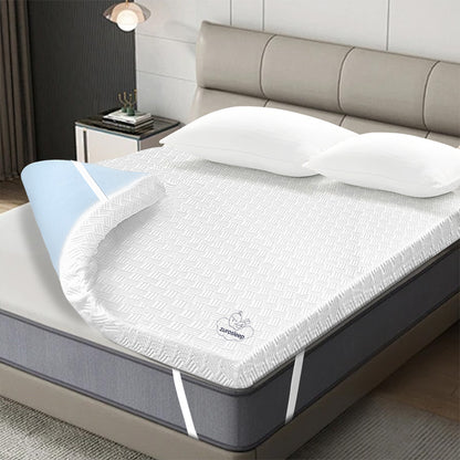 3 Inch Memory Foam Mattress Topper Double For Back Pain
