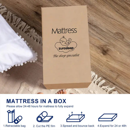 2 Inch Cooled Mattress Topper Double Memory Foam